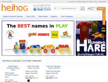 Tablet Screenshot of hejhog.com